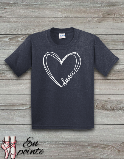 Dance Heart Kids T-Shirt