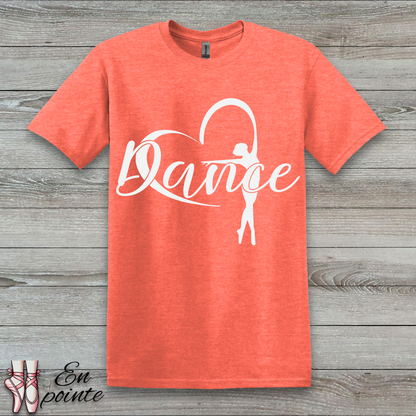 Ballerina w/ Ribbon Heart T-Shirt