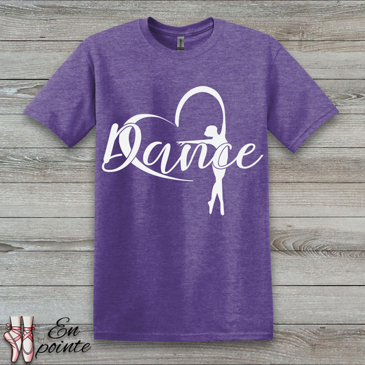 Ballerina w/ Ribbon Heart T-Shirt