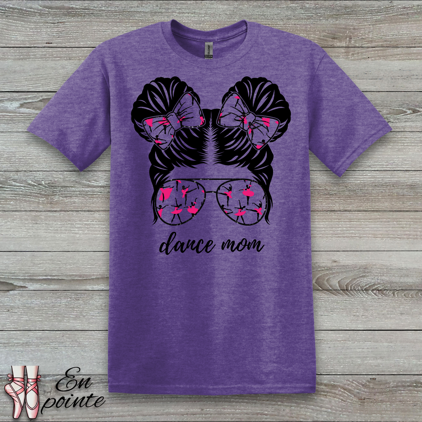 Messy Bun Dance Mom T-Shirt