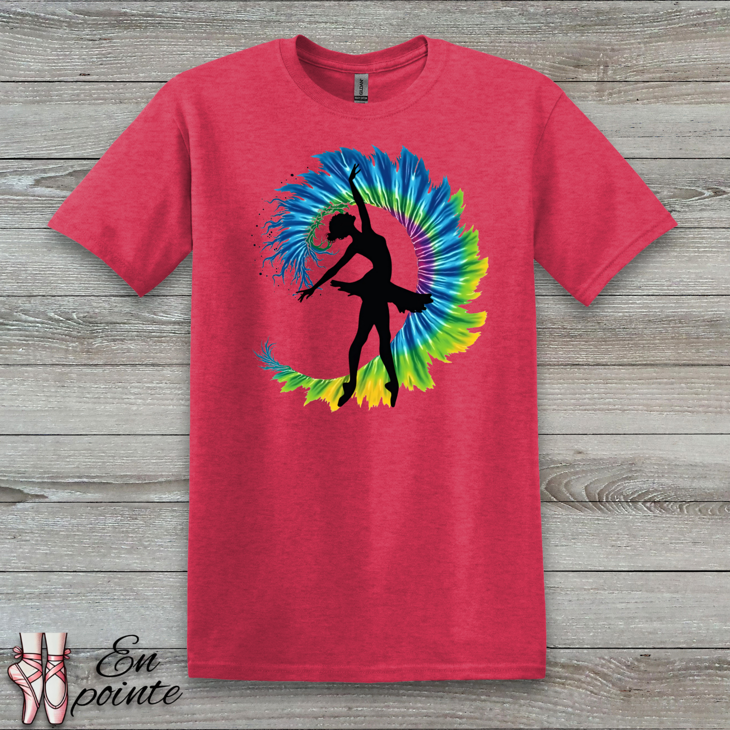 Ballerina Tie Dye Wave T-Shirt