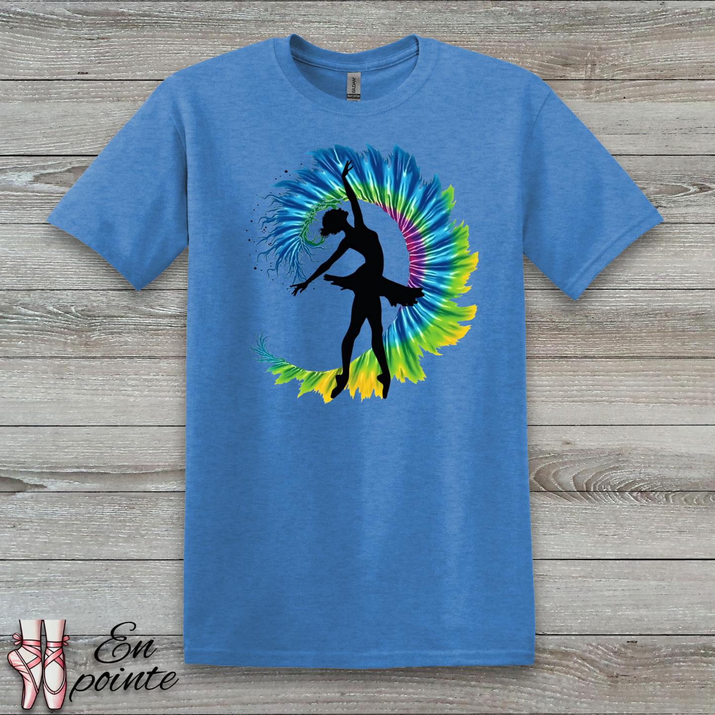Ballerina Tie Dye Wave T-Shirt