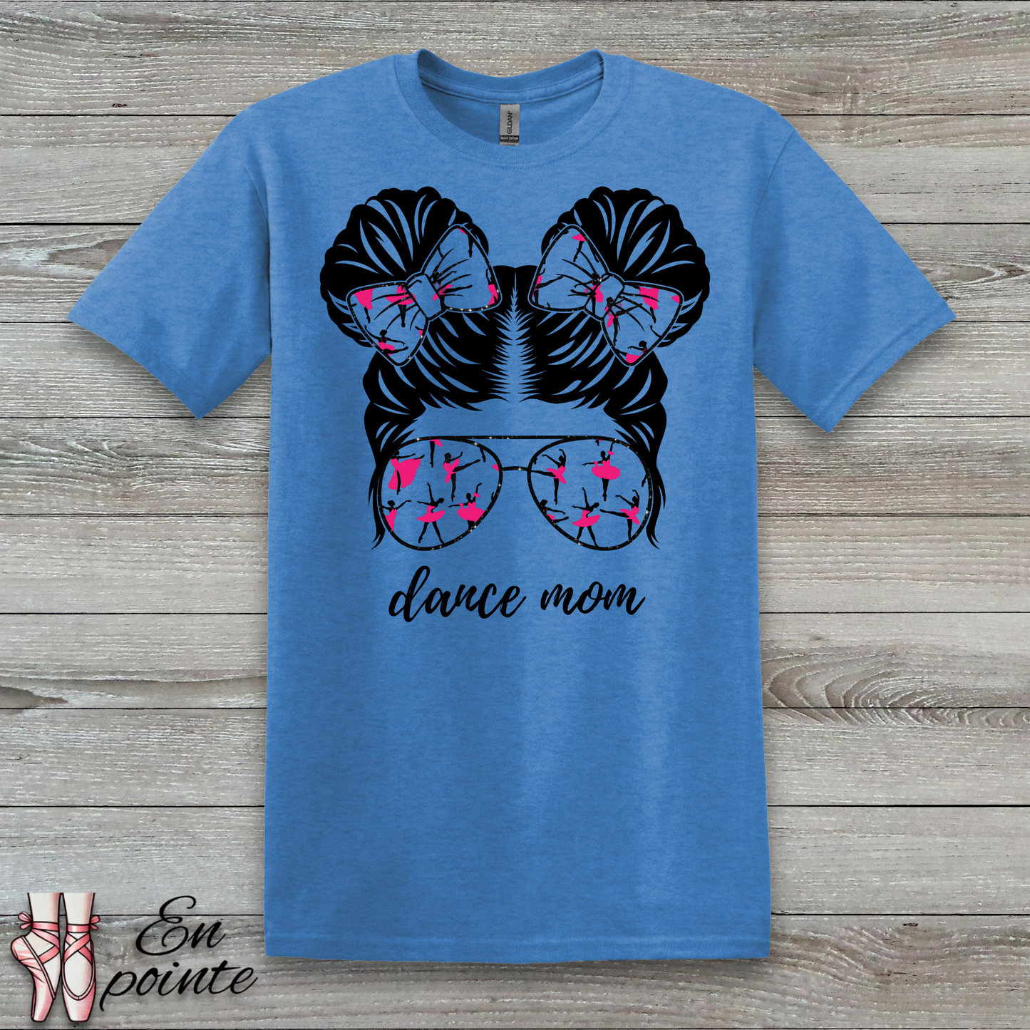Messy Bun Dance Mom T-Shirt