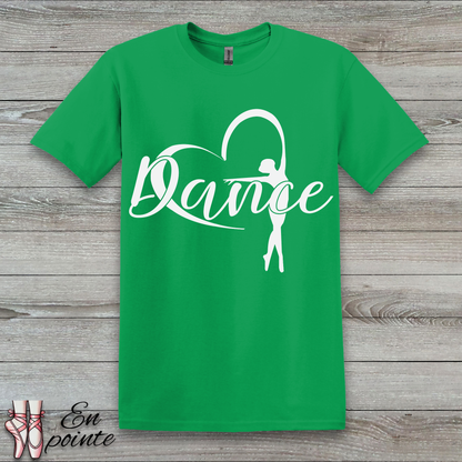 Ballerina w/ Ribbon Heart T-Shirt