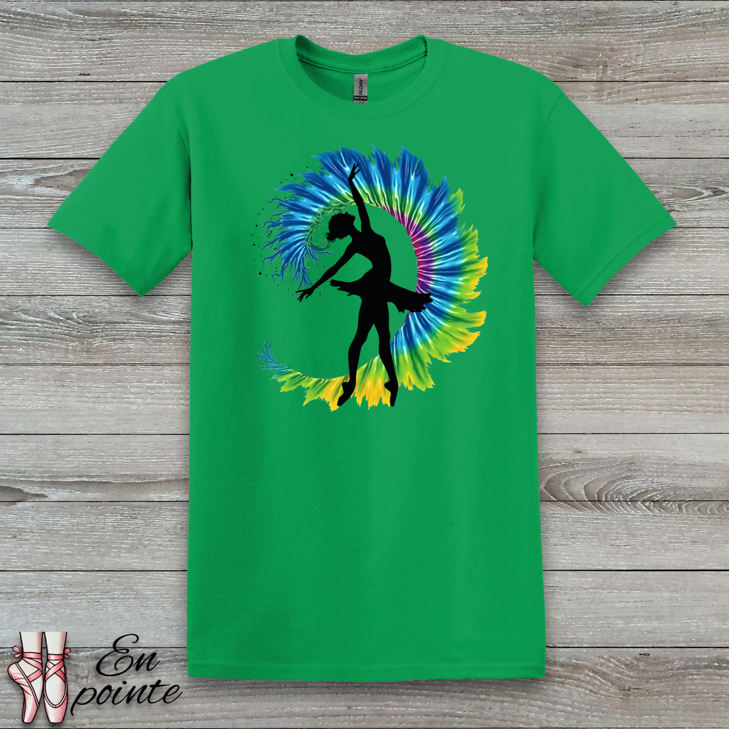 Ballerina Tie Dye Wave T-Shirt