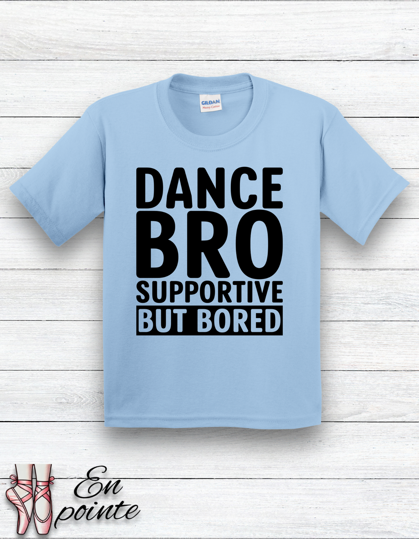 Dance Bro Supportive But Bored Kids T-Shirt