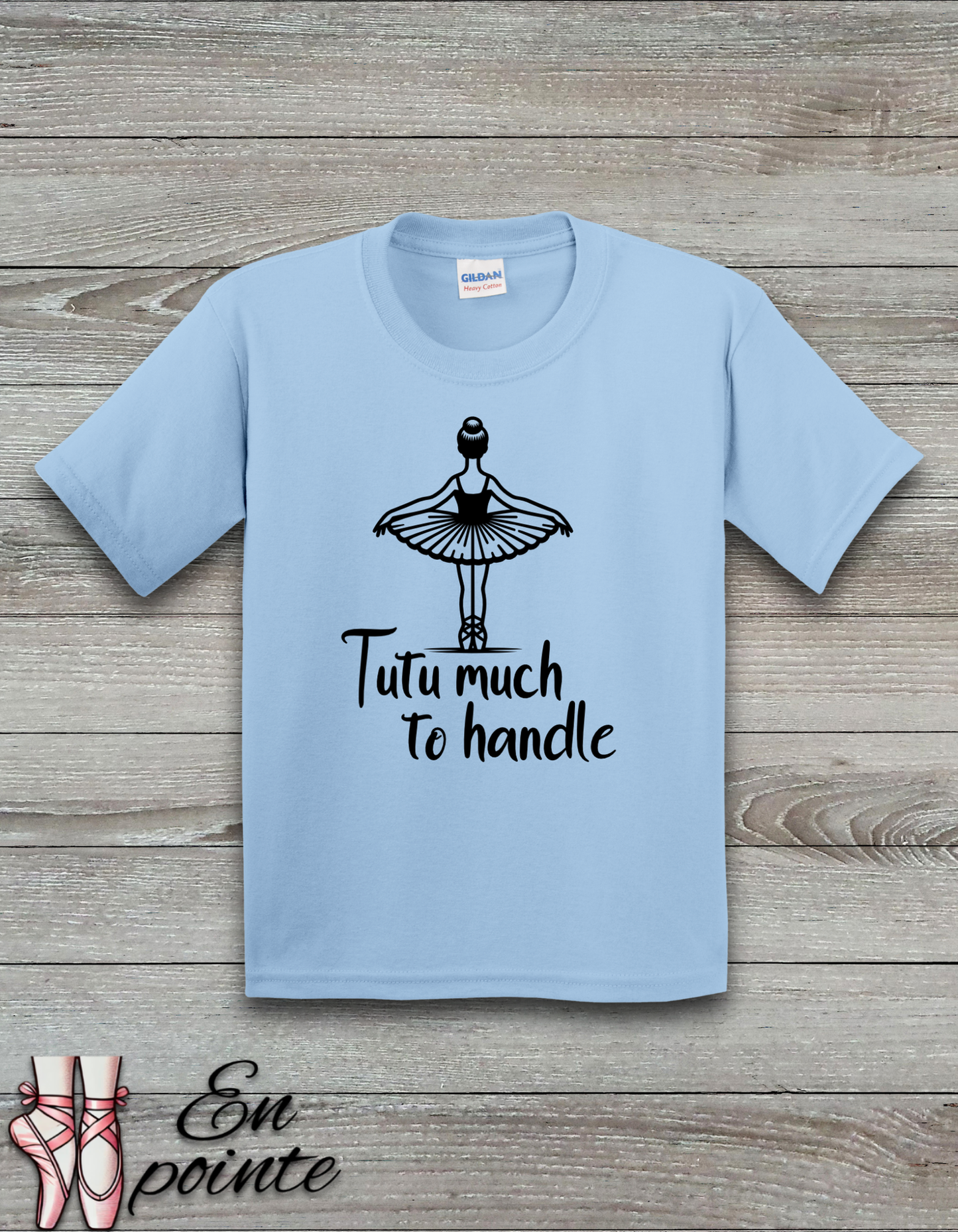 Tutu Much To Handle Kids T-Shirt