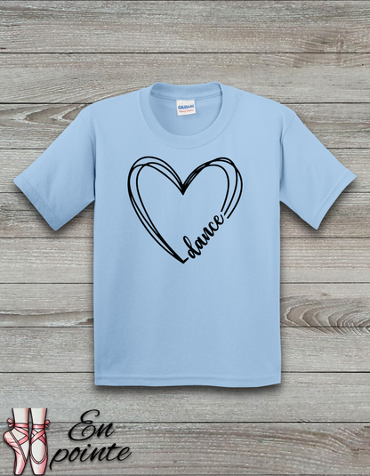 Dance Heart Kids T-Shirt