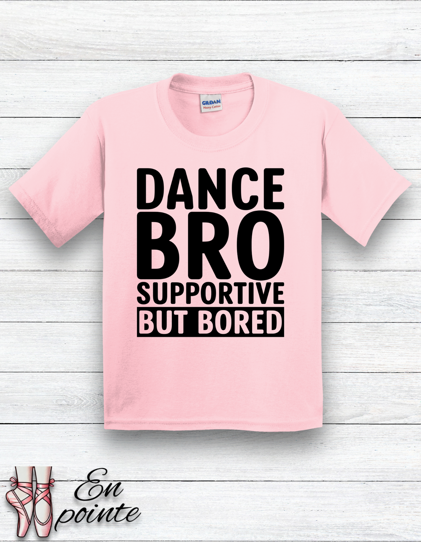 Dance Bro Supportive But Bored Kids T-Shirt