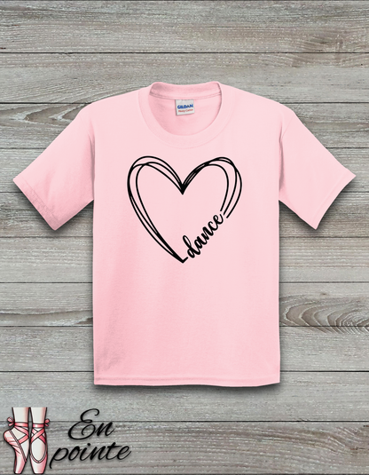 Dance Heart Kids T-Shirt