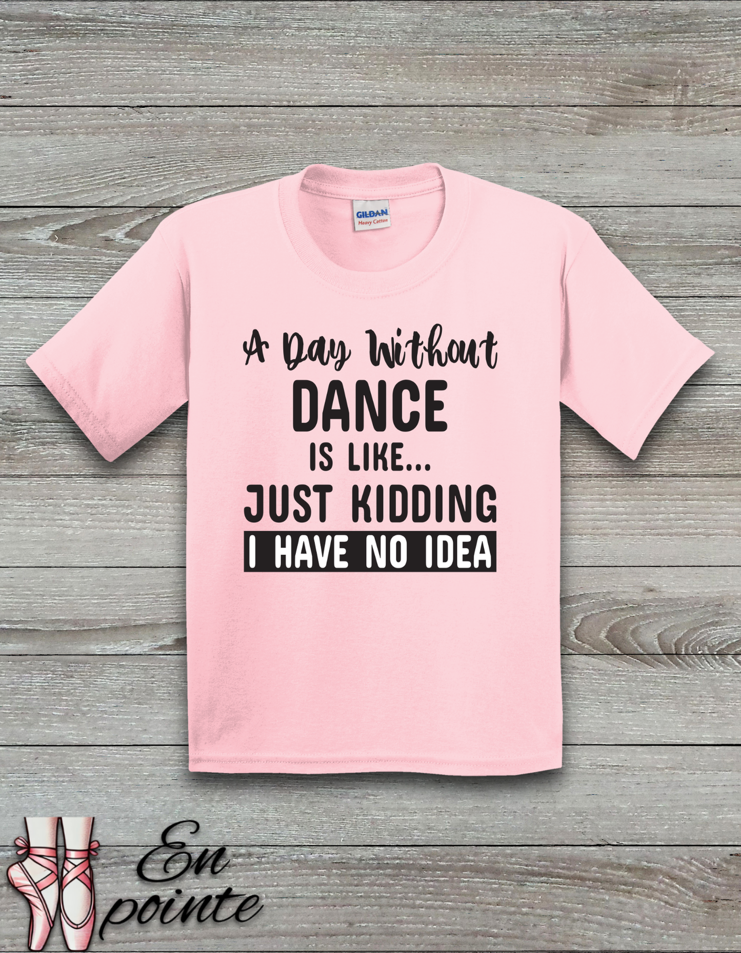 A Day Without Dance Is Like ... Kids T-Shirt
