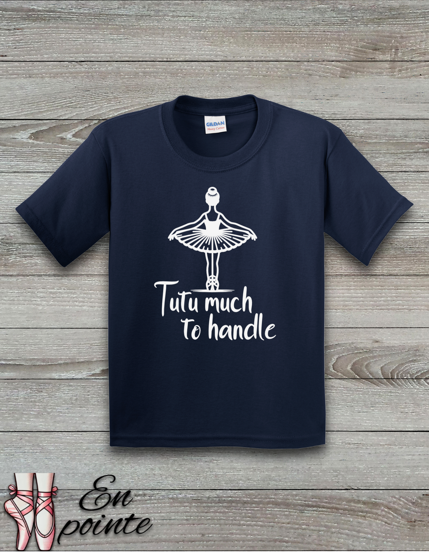 Tutu Much To Handle Kids T-Shirt