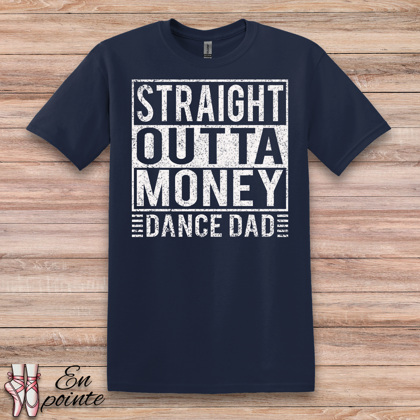 Straight Outta Money Dance Dad T-Shirt
