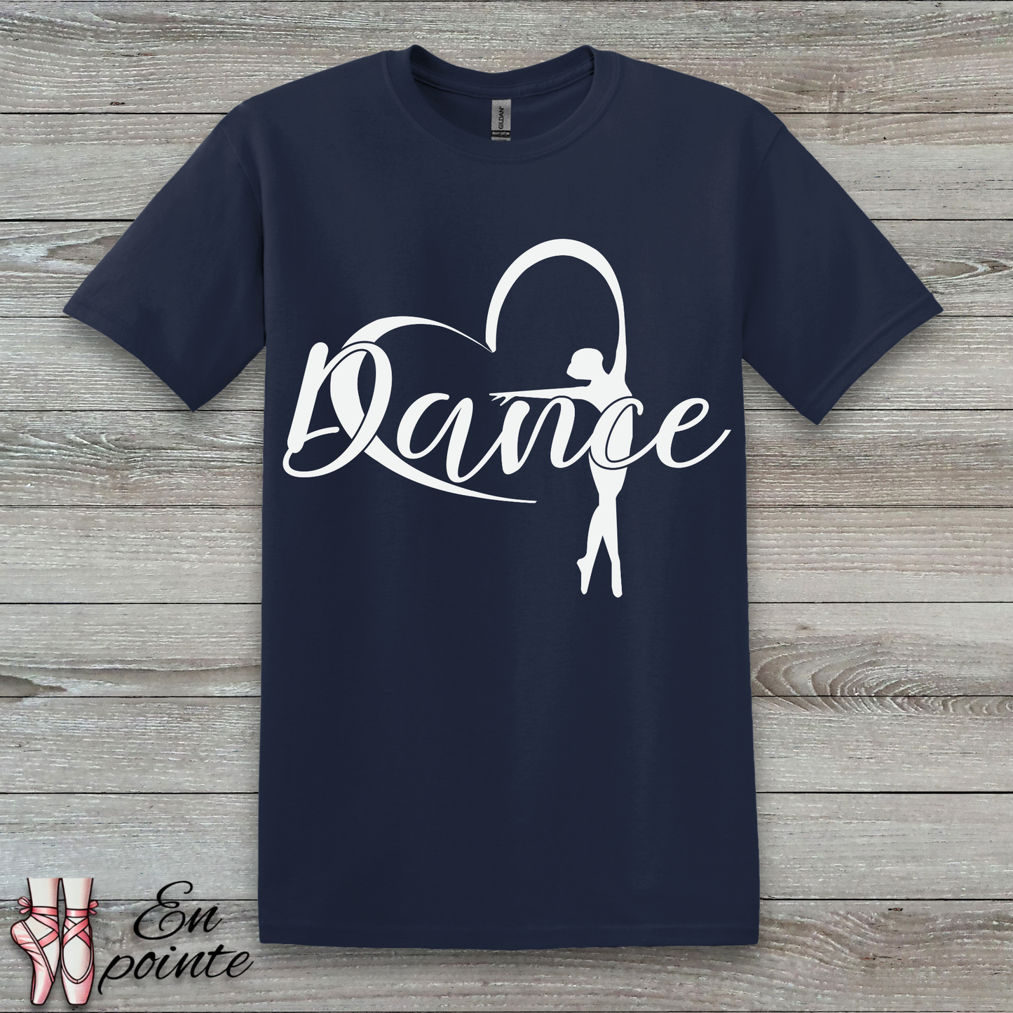 Ballerina w/ Ribbon Heart T-Shirt