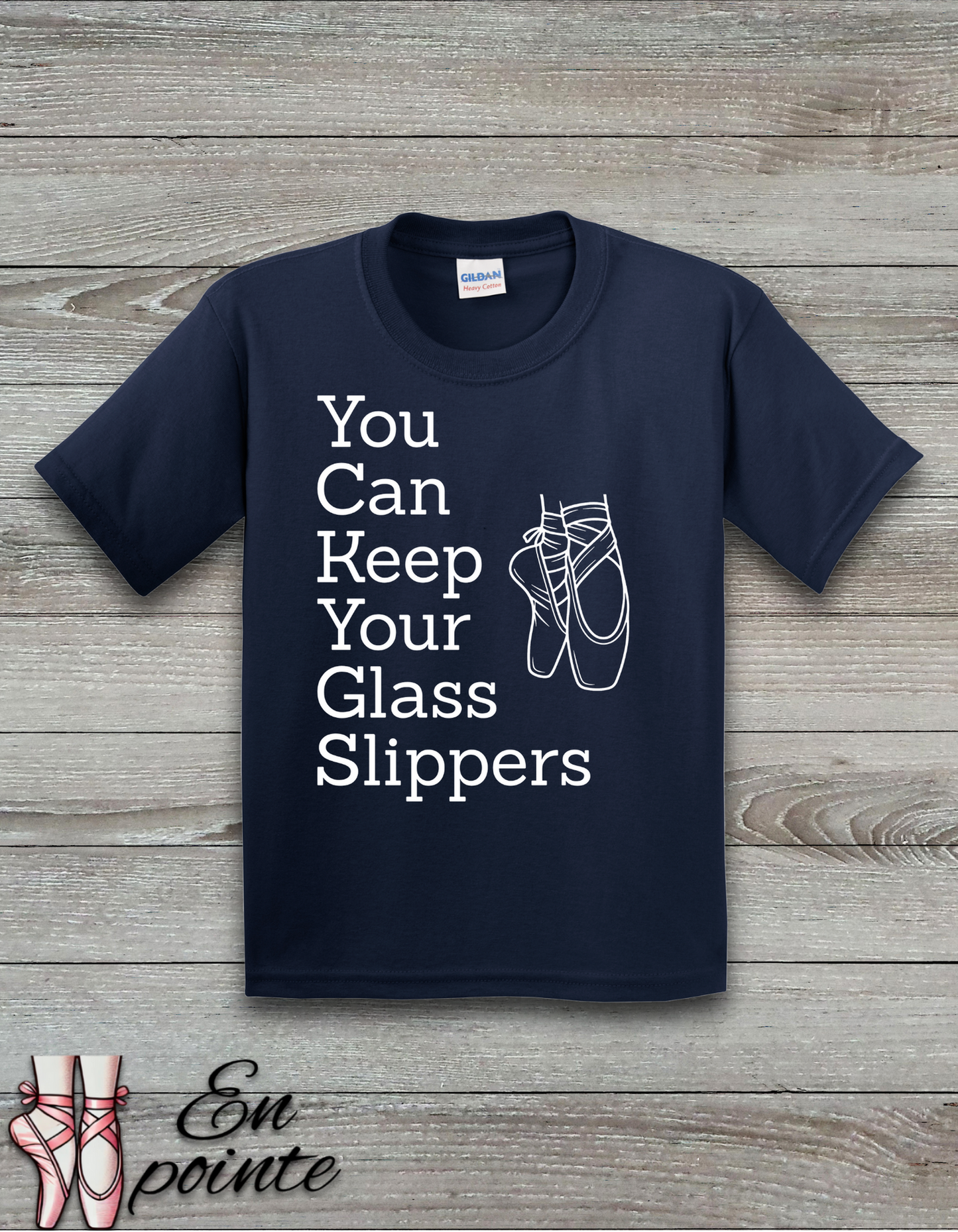 You Can Keep Your Glass Slippers Ballet Kids T-Shirt