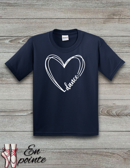 Dance Heart Kids T-Shirt
