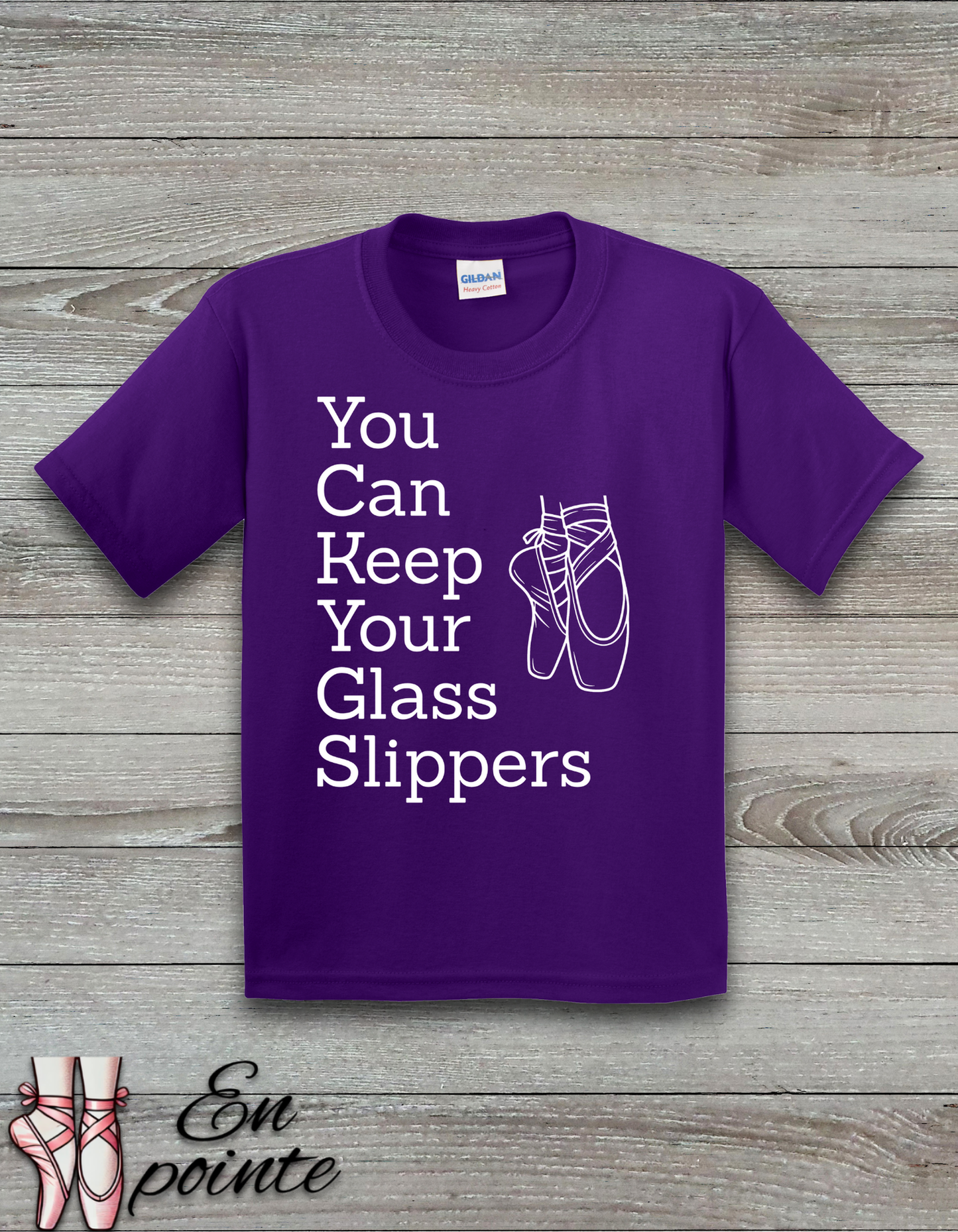 You Can Keep Your Glass Slippers Ballet Kids T-Shirt