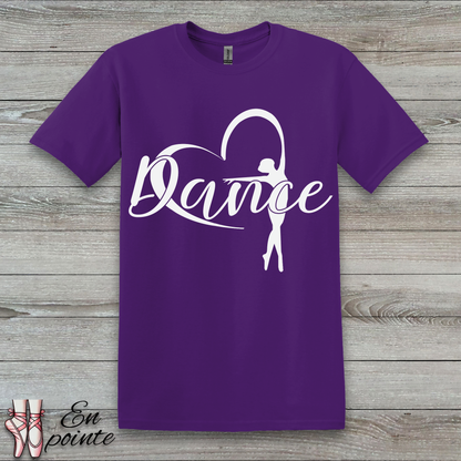 Ballerina w/ Ribbon Heart T-Shirt