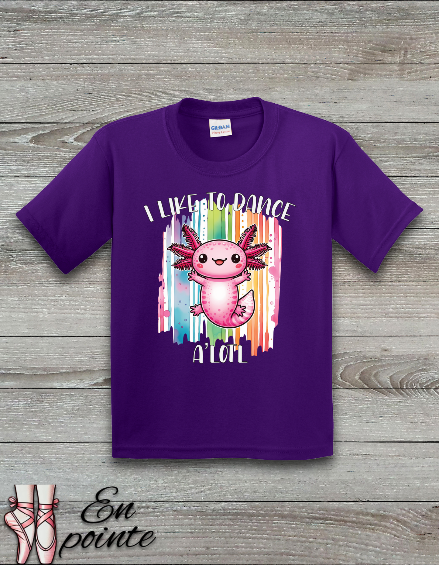 I Like to Dance A'Lotl Kids T-Shirt