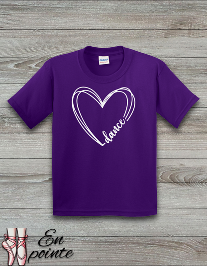 Dance Heart Kids T-Shirt