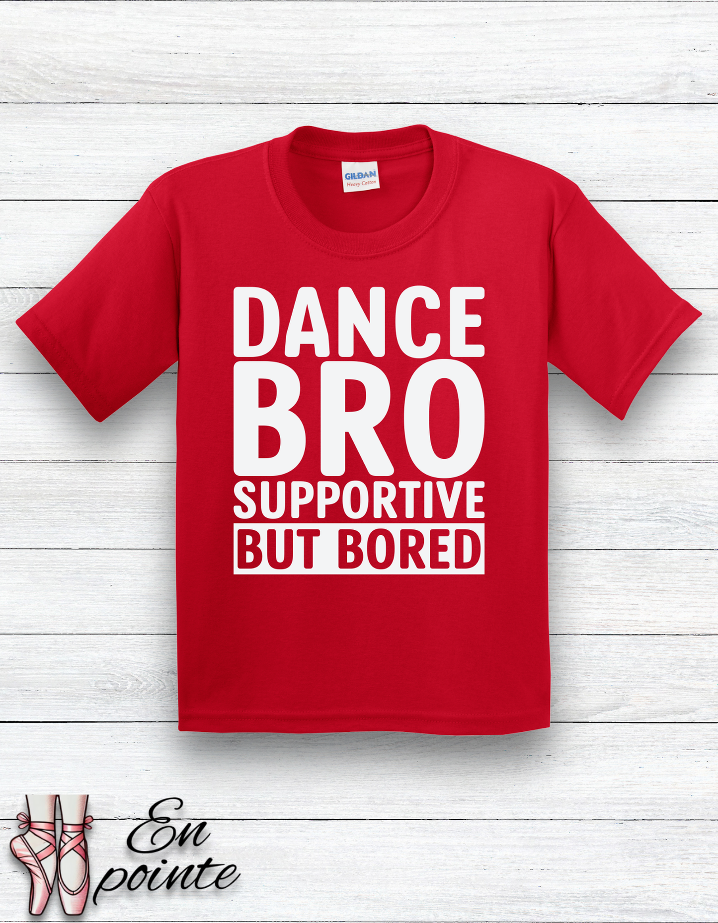 Dance Bro Supportive But Bored Kids T-Shirt