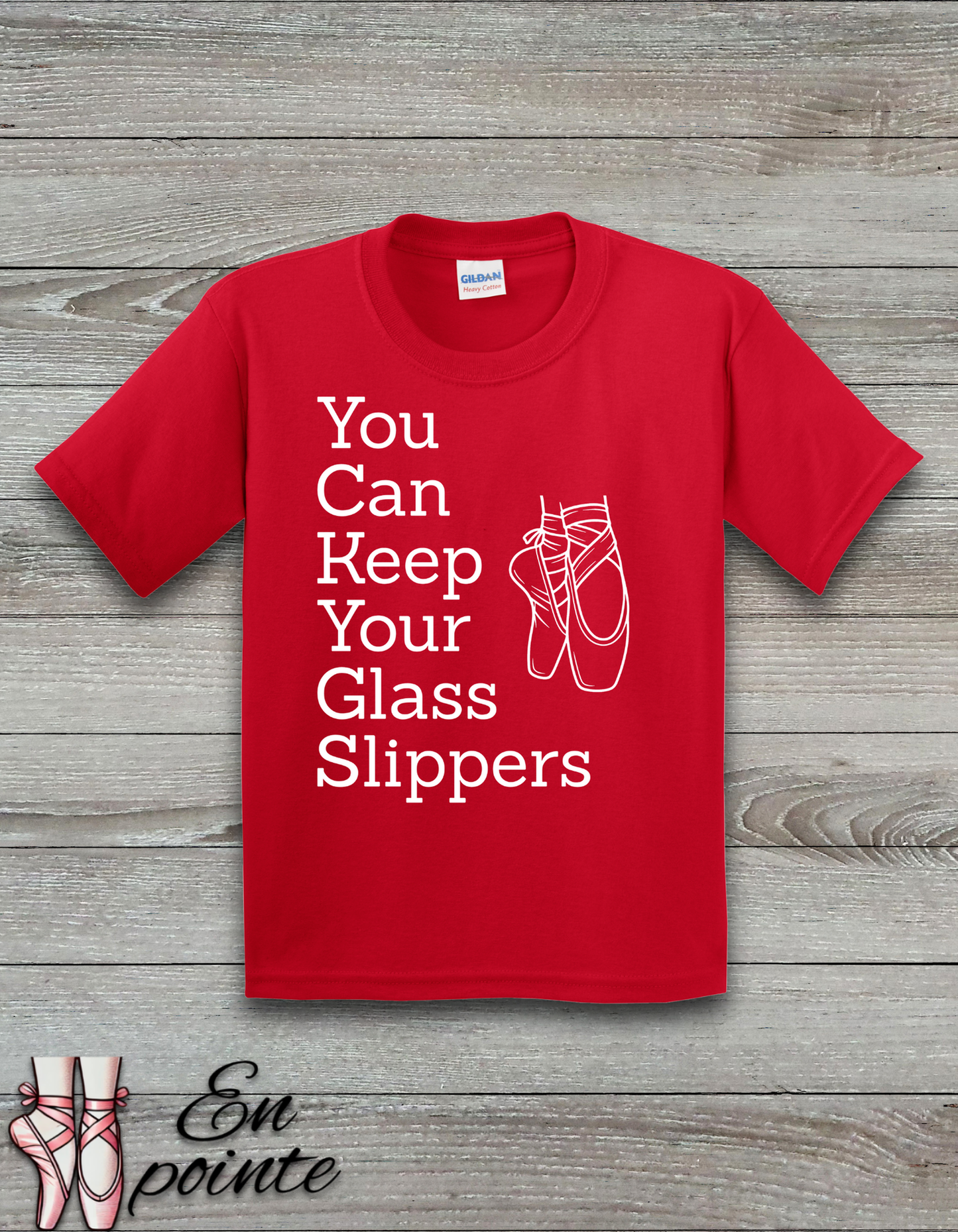 You Can Keep Your Glass Slippers Ballet Kids T-Shirt
