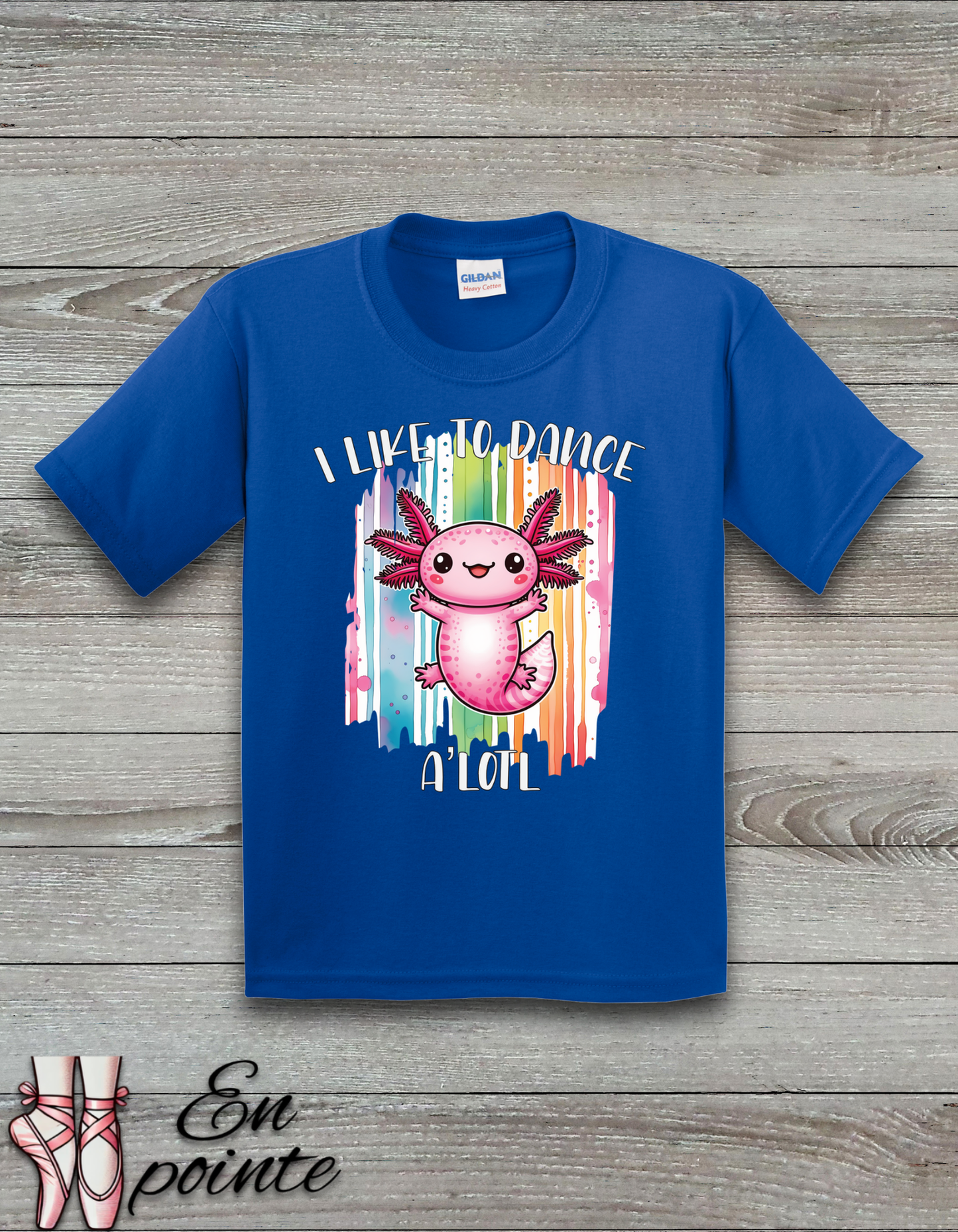 I Like to Dance A'Lotl Kids T-Shirt