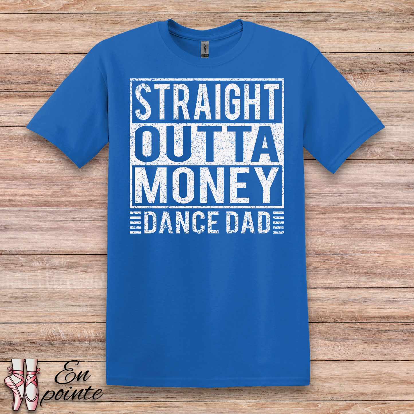Straight Outta Money Dance Dad T-Shirt
