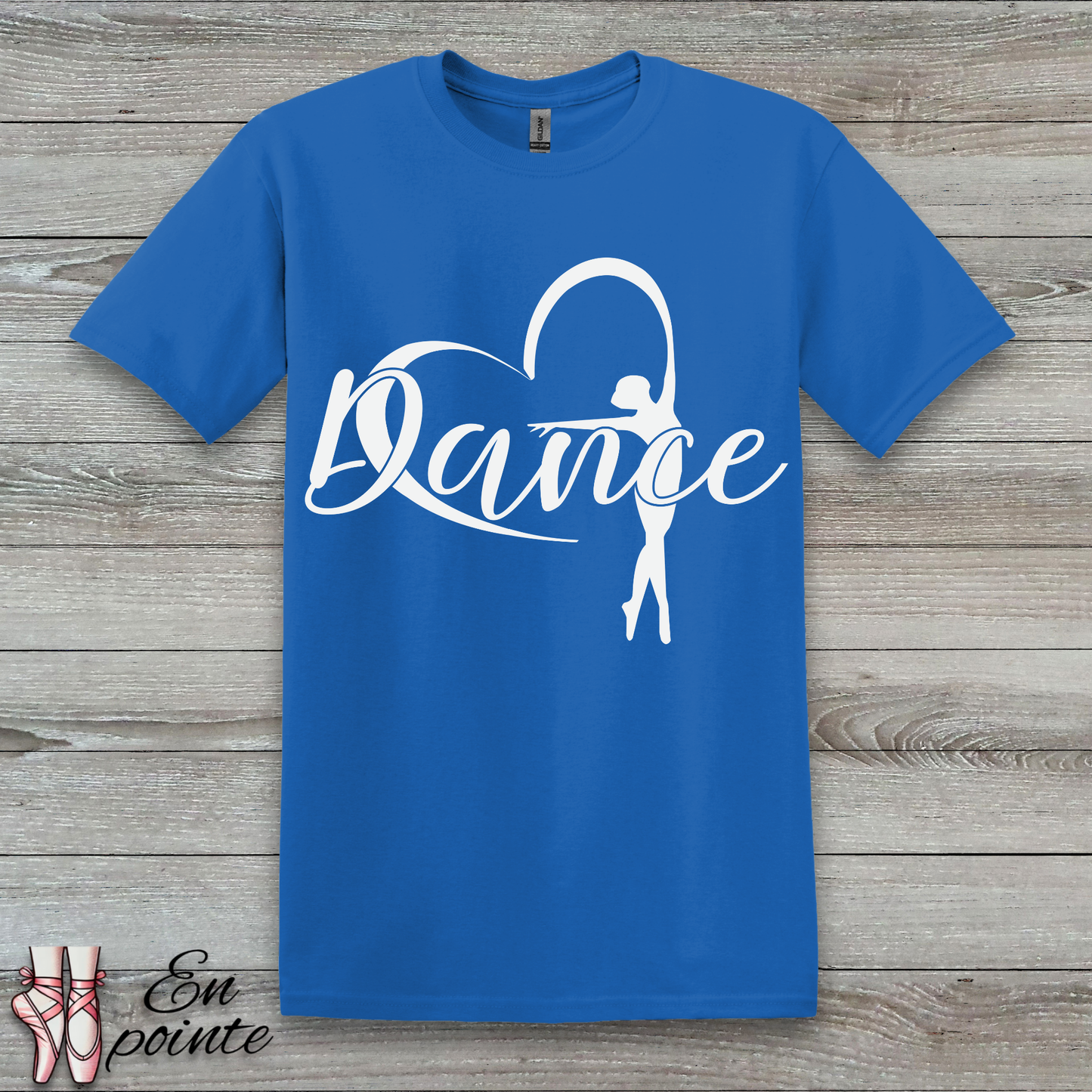 Ballerina w/ Ribbon Heart T-Shirt
