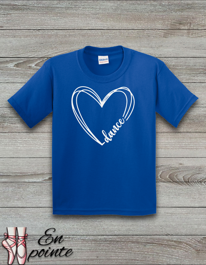 Dance Heart Kids T-Shirt