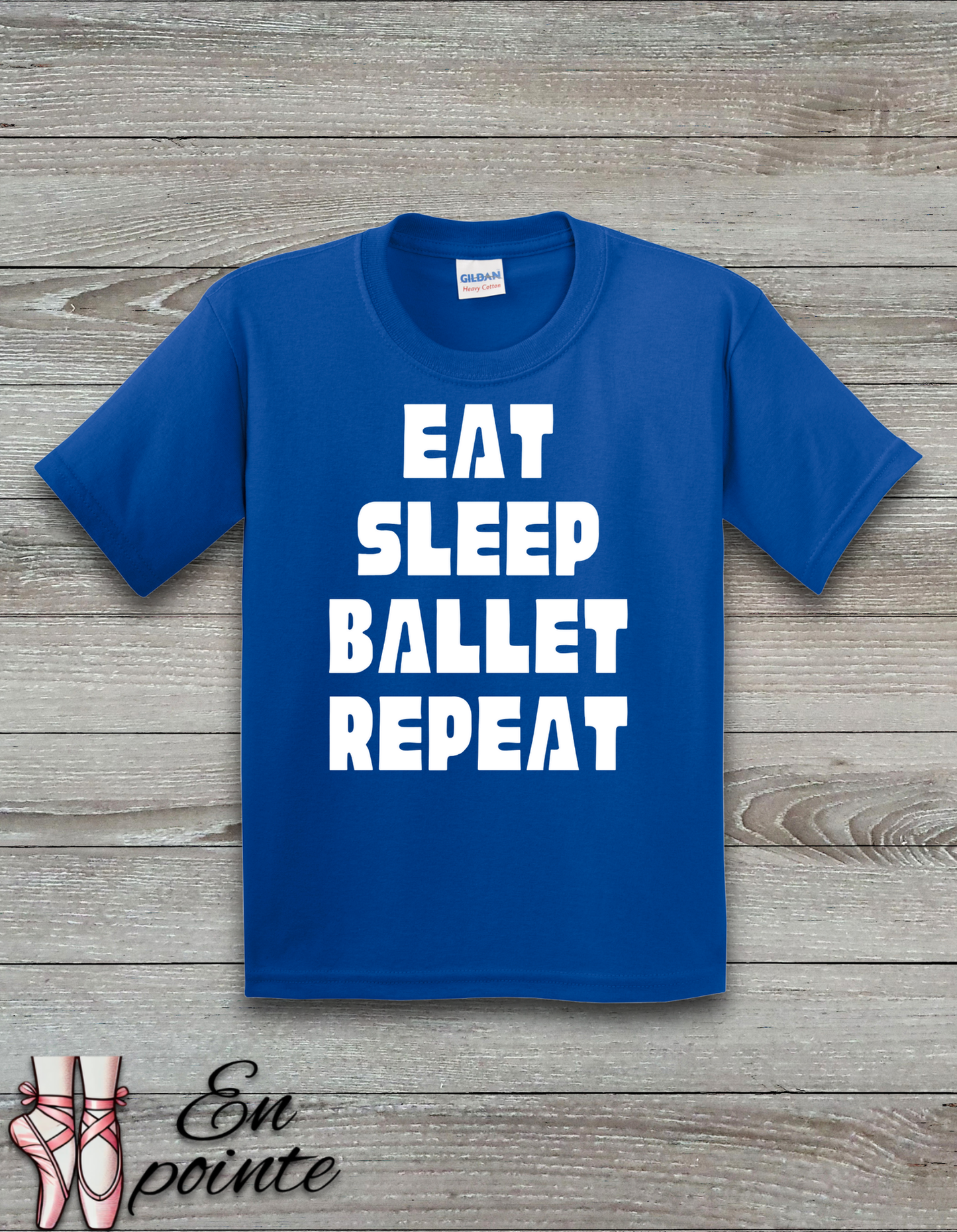 Eat Sleep Ballet Repeat Kids T-Shirt