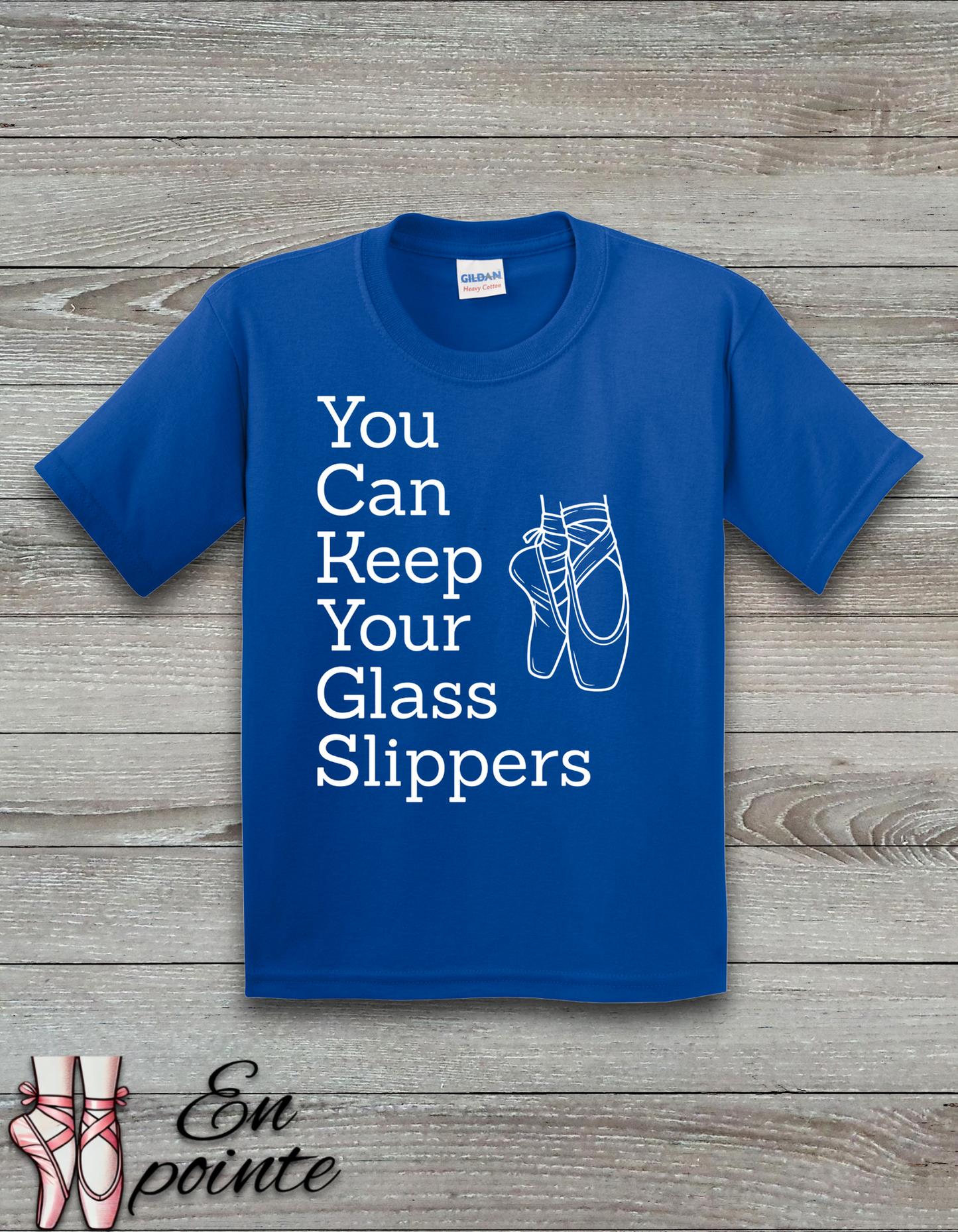 You Can Keep Your Glass Slippers Ballet Kids T-Shirt