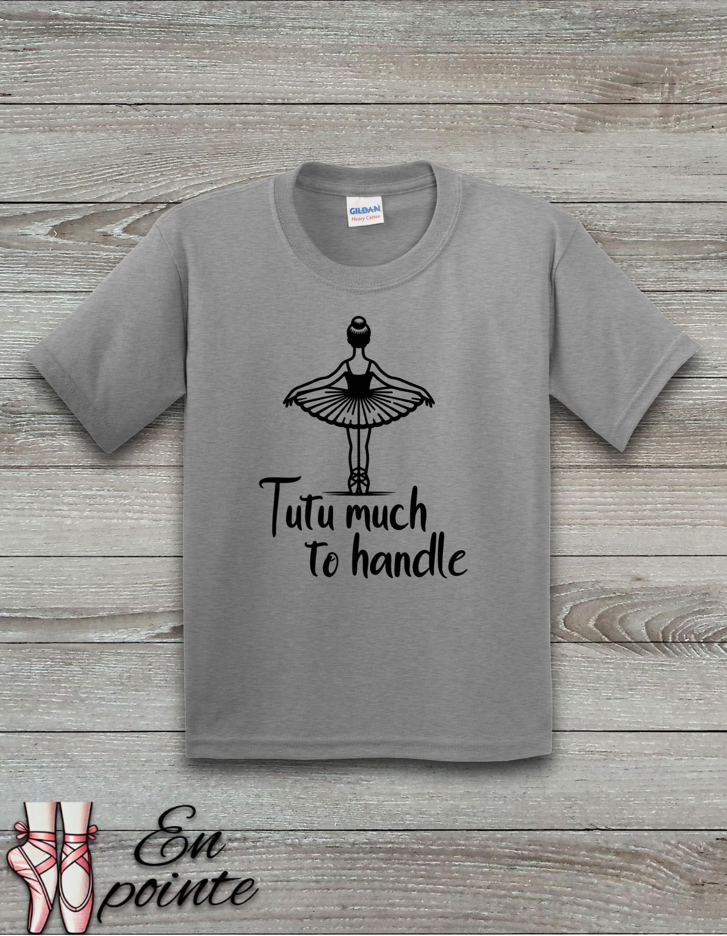 Tutu Much To Handle Kids T-Shirt