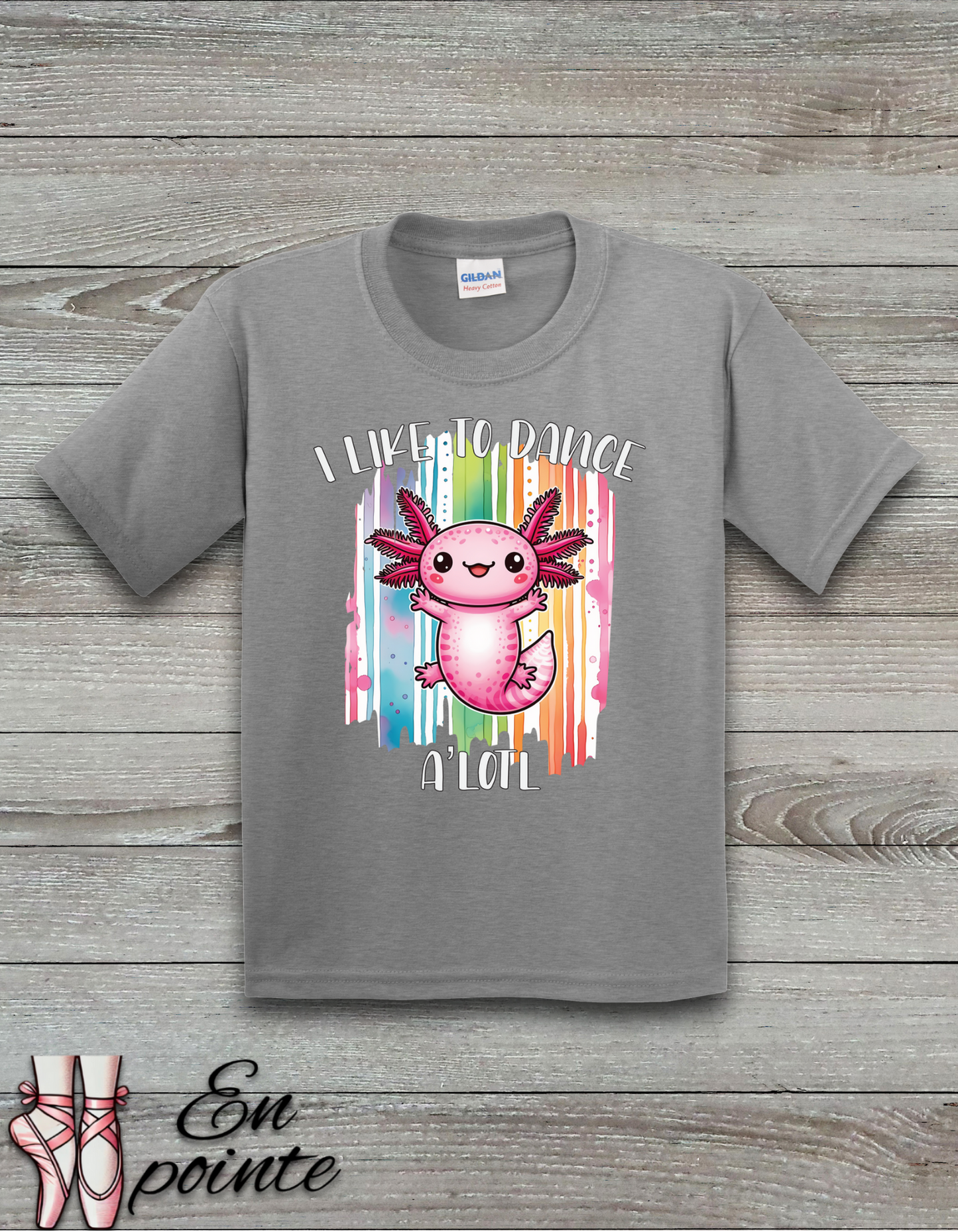 I Like to Dance A'Lotl Kids T-Shirt