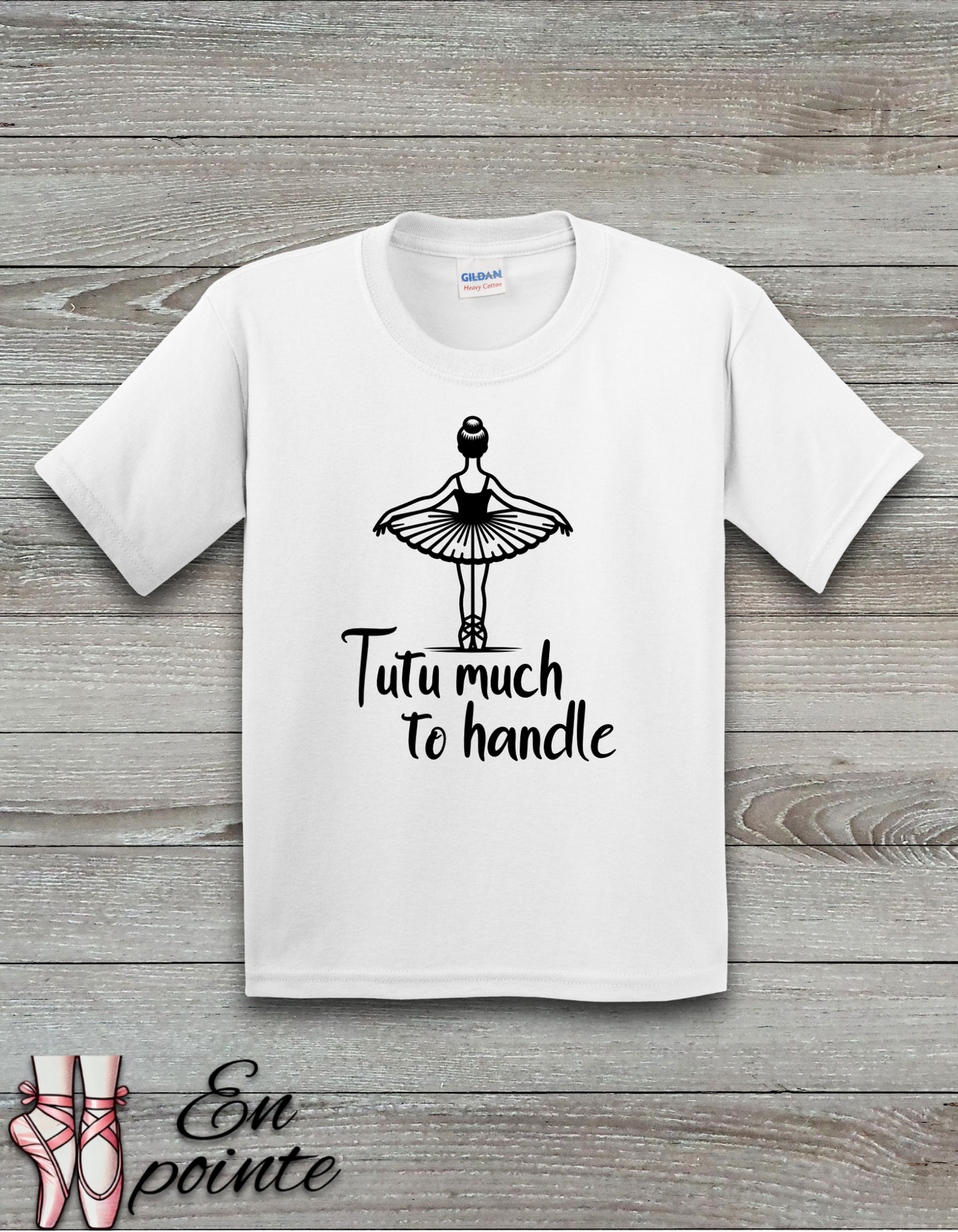 Tutu Much To Handle Kids T-Shirt