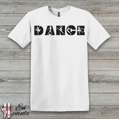 Dance Font T-Shirt